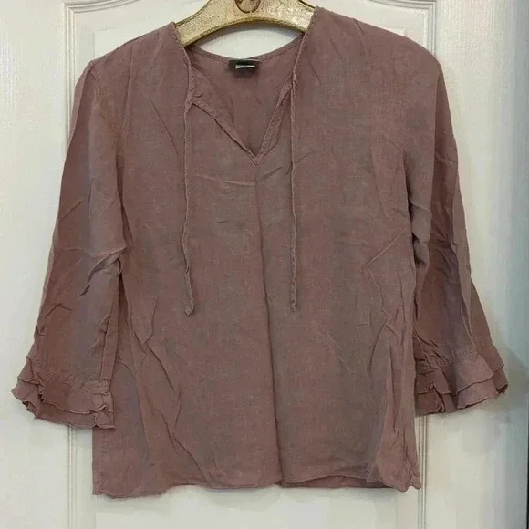Hemp Blend Blouse - Picture 10 of 11